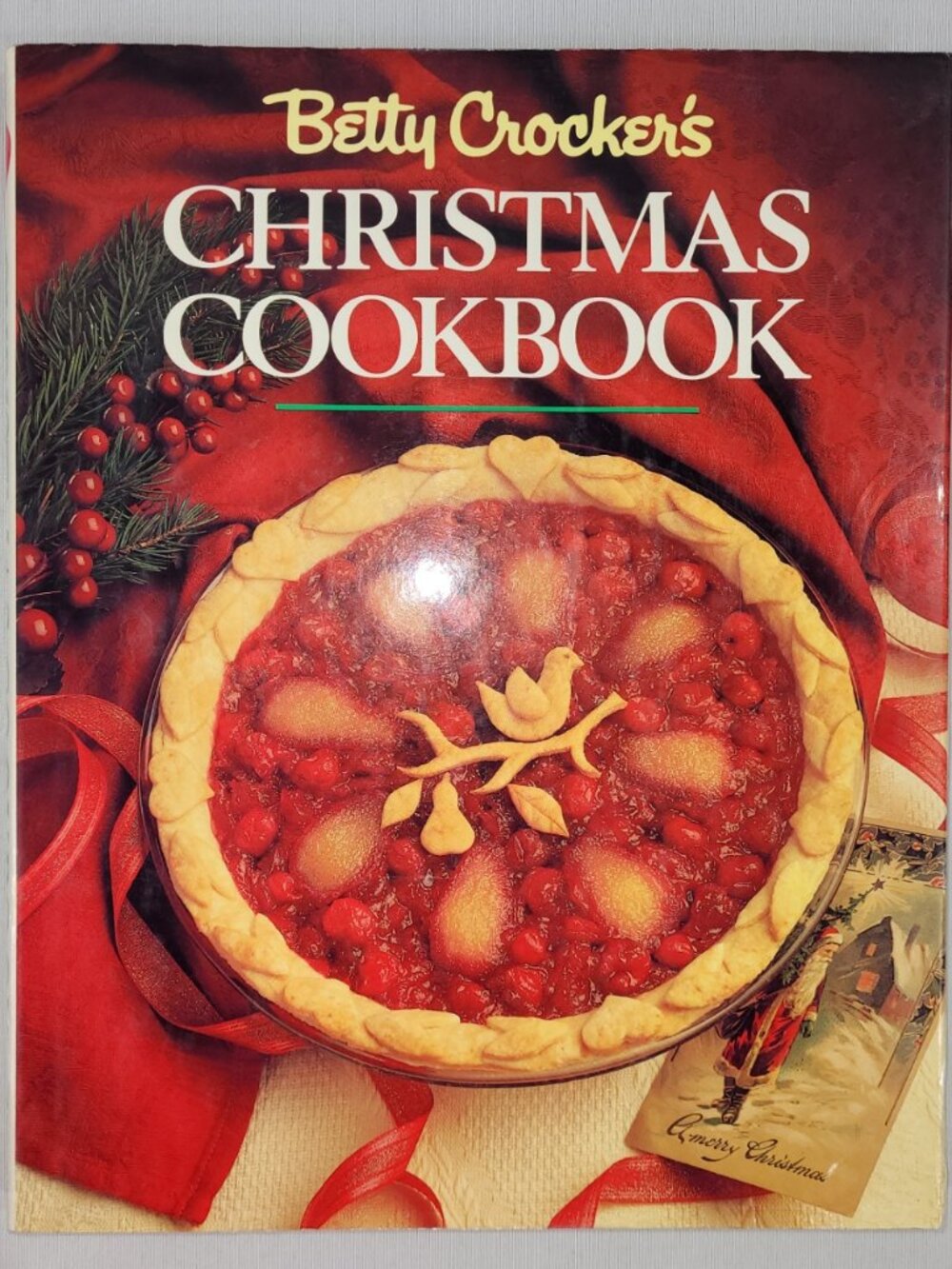 Betty Crocker Christmas 1988 Cookbook Hardcover Recipes Cook Book